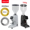 XEOLEO Electric Coffee grinder 200W Espresso coffee grinder Flat whetstone Coffee miller Touch panel Bean crush maker 750g 1