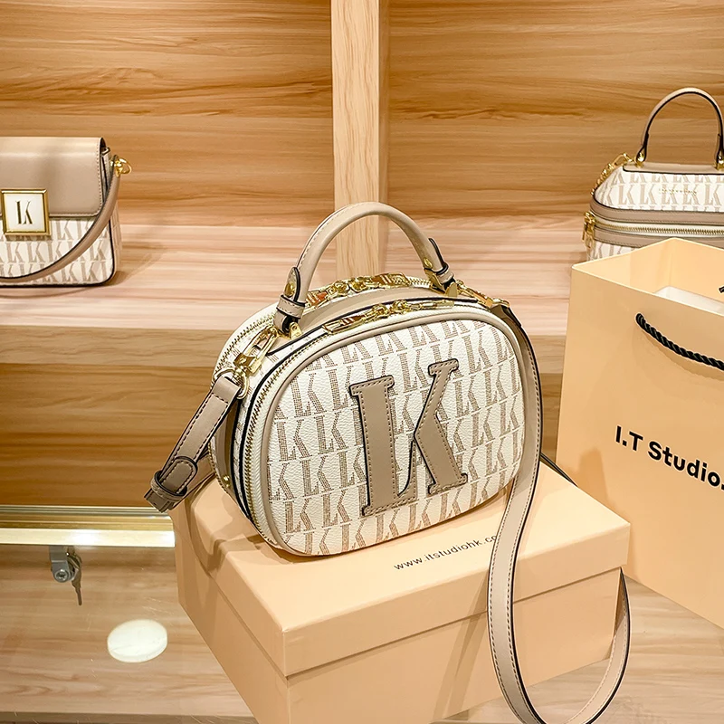 New Fashion Personality Trend Female Luxury Brand High capacity Multilayer Vintage Premium Small Square Camera Crossbody Bag