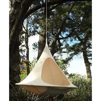 Outdoor Waterproof hammock Double Cacoon Hanging Chair Weight Capacity 80KG Outdoor and Indoor Use - Hanging Kit hanging tent 6