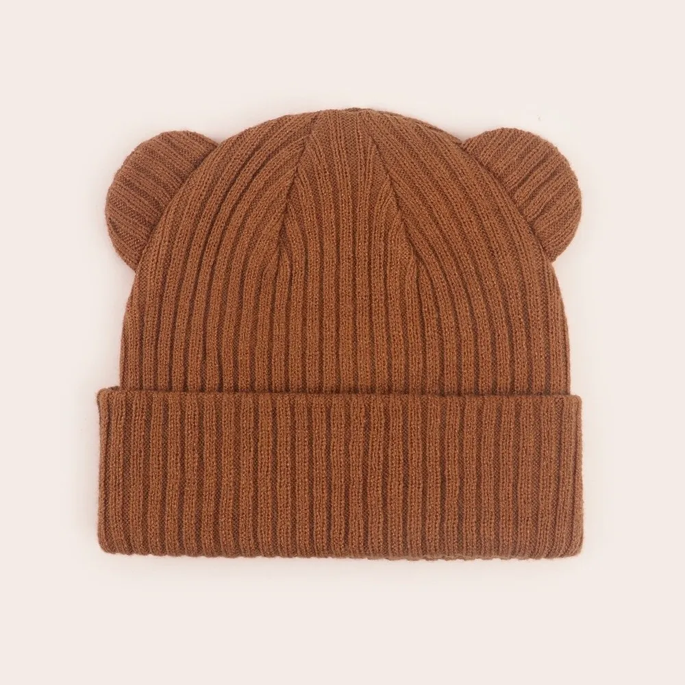 Warm Knitted Beanie Cap for Kids