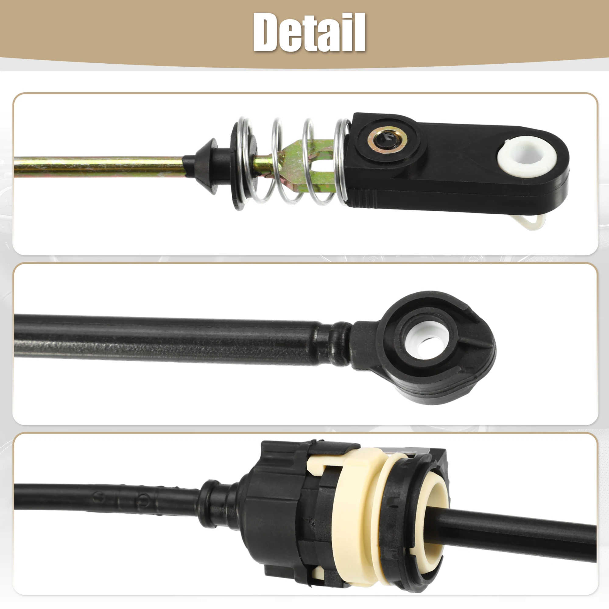 X Autohaux Automatic Transmission Shifter Cable Gear Shift Control Lever Selector Cable No.52109781AF for Dodge Nitro 2007-2011