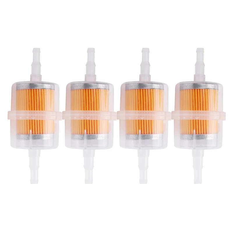 

New4x 6Mm 8Mm Universal Pipe Online Filter Petrol Crude Oil Engine For Car