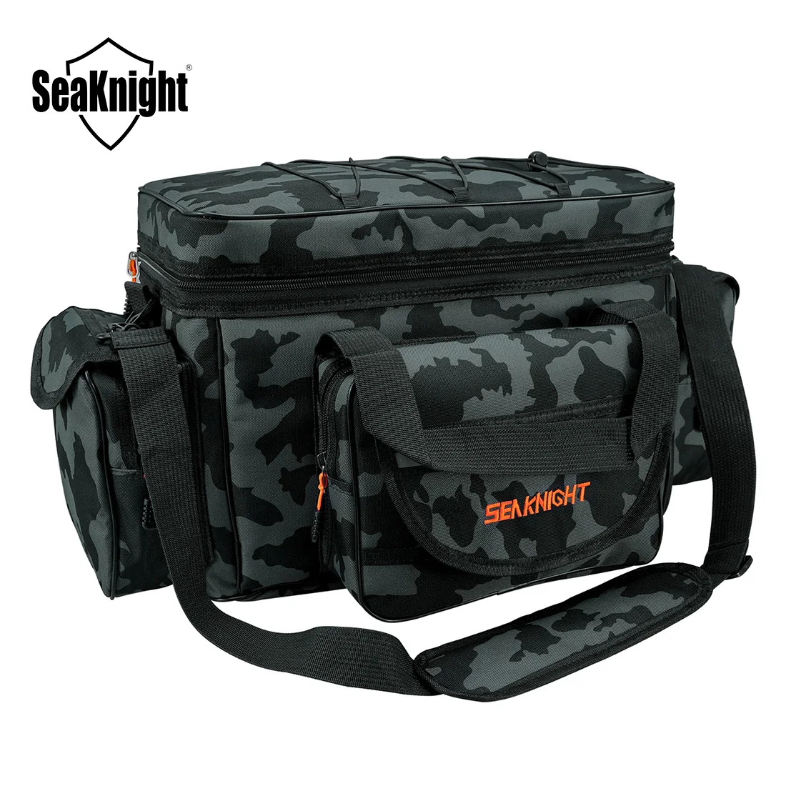 Sac de pêche SeaKnight SK003 22L étanche nylon multifonction sac à bandoulière extérieur 50x27x28cm