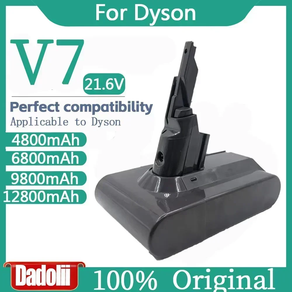 Vacuum Cleaner Battery Battery Replacement V7/SV11 21.6V for Dyson V7 Motorhead Pro V7 Trigger Animal Car + Boat Handheld Vacuum Cleaner