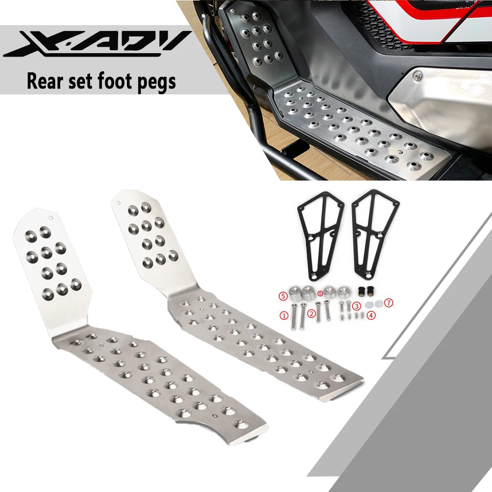 2021 Nuovo Motorino Del Motore Per Honda Xadv 750 Pedaliera Pedaliera Pedana Poggiapiedi Xadv750 X-Adv 750 2017 2018 2019 2020 2021