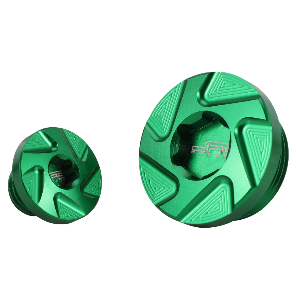 CNC Billet Engine Timing Plug Set For KAWASAKI KX250F KXF250 KXF 250 2004 2005 2006 2007 2008 2009 2010 RMZ250 RMZ 2004-2006