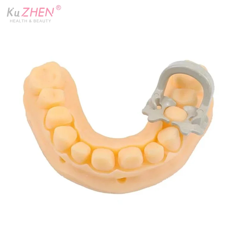 고품질 4개입/박스 치과용 댐 클립 레진 배리어 클램프 고무 섹셔널 매트릭스 밴드 어금니 클립 치과용 러버 댐 클립