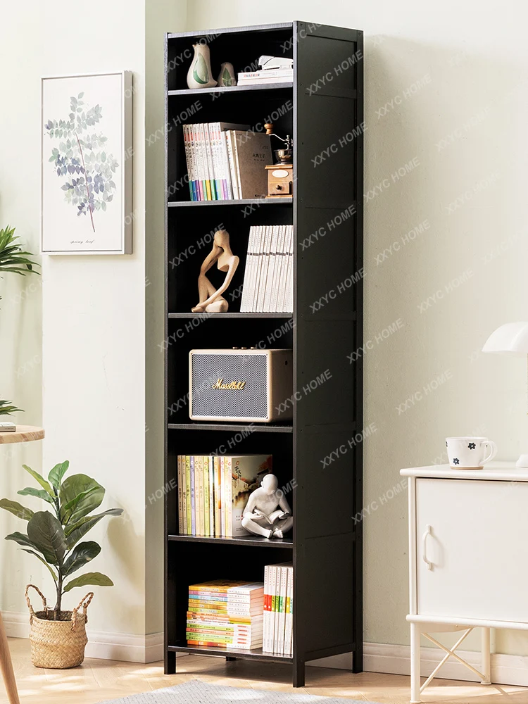 

Bookshelf and Storage Shelf Floor Simple Small Book Cabinet Storage Wall Sundries