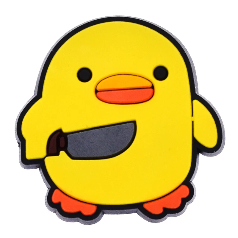 악어 액세서리에 대한 구두 매력 악어 장식 핀에 대한 칼 오리 펭귄 신발 매력 남성 액세서리 청바지 여성 나막신