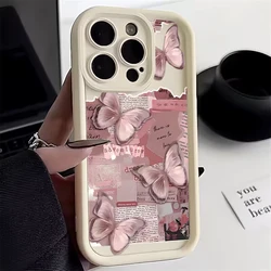 Pink Rose Fashion Shockproof Candy Soft Silicone Phone Case - Poco X5 (Antique white)