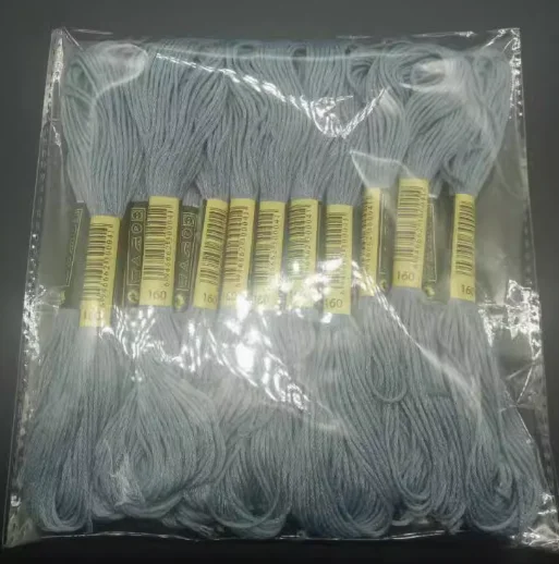 초보자용 크로스 스티치 실 자수 치실, DIY 공예 팔찌, 반복 없는 레인보우 ..