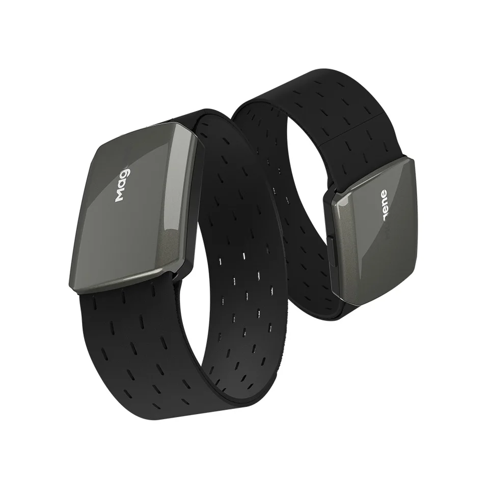 Magene-H803 Capteur de équence Cardiaque Bluetooth ANT +, Bracelet de Bras, Dragonne de Fitness en Plein Air