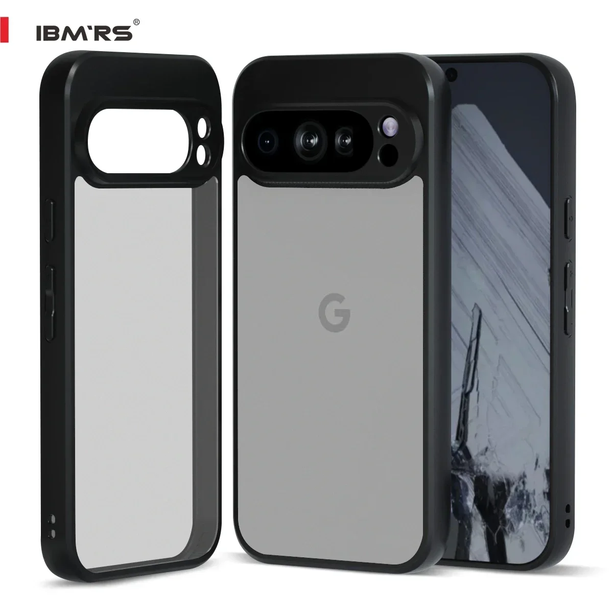 Rugged Durable Anti-Slip TPU Shockproof Case - Camo Black