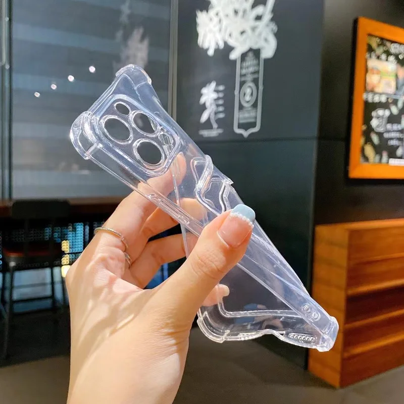 Versatile Phone Case with Card Slot and Lens Protection - Premium Back Cover