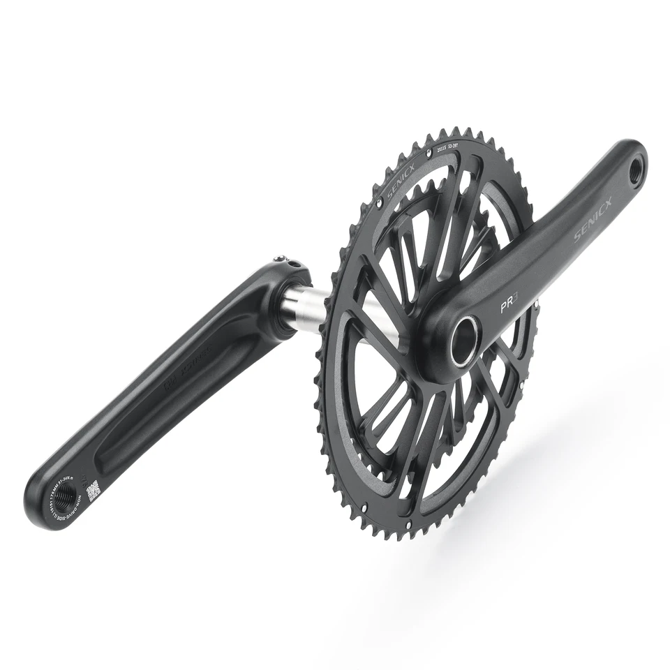 SENICX Road Bike PR3 Crankset 165 170 175mm 46-30T 50-34T 52-36T