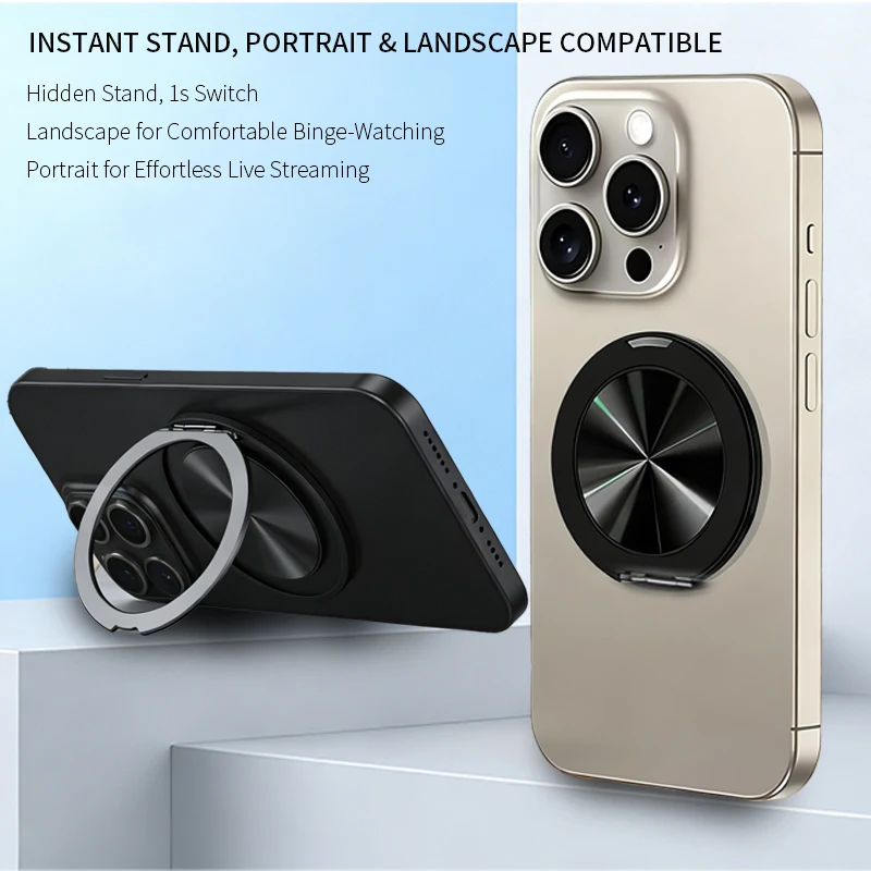 Universal 360° Rotating Mobile Phone Ring Holder Stand