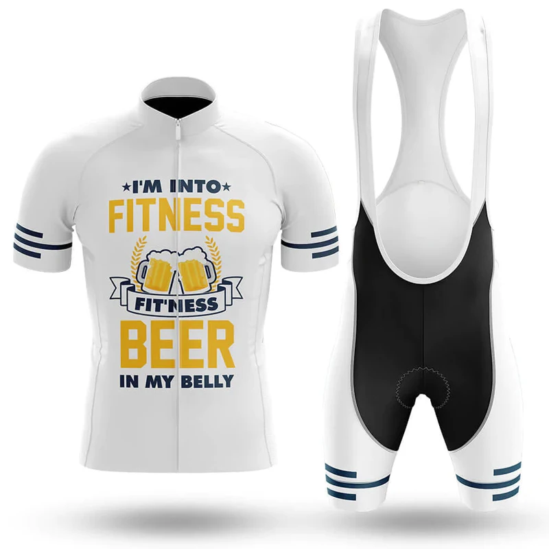 Beer Pattern Men Cycling Jersey Set Cycling Clothing Road Race Bike Suit Bicycle Bib Shorts MTB Clothes Maillot Ropa Ciclismo 5