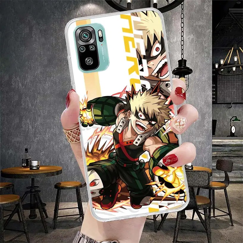 My Hero MHA Art Anime Soft Phone Case - Stylish and Durable Protective Cover