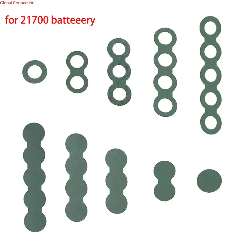 Battery Insulation Gasket for 21700 Liion Battery Positive Negative