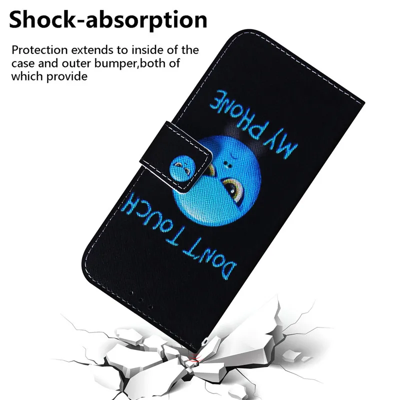 Animal Style Leather Wallet Phone Case - Premium Protection with Stylish Design