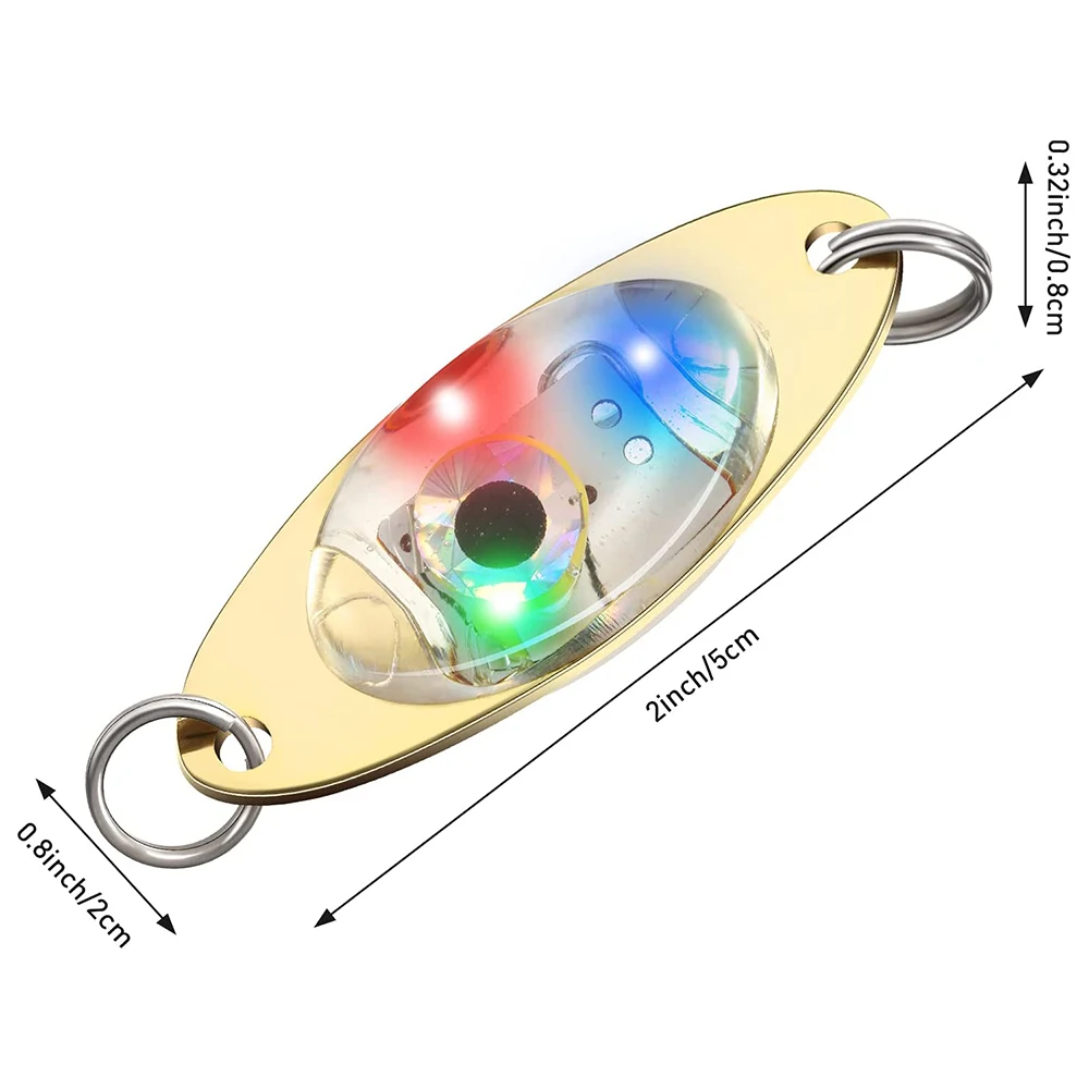LED Fishing Lure For Squid Fish Finder Flashing Light Squid Bait Lure