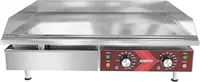 Electric Griddle 29 Inch Large Countertop Griddle Non-Stick Flat Top Grill Stainless Steel Teppanyaki Griddle with Adjustable Te 1