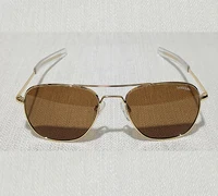 RE lunettes de soleil homme armée américaine militaire Aviation pilote lunettes de soleil femme marque de luxe Vintage métal titane cadre lentille en verre 3