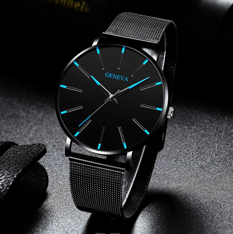 Hot Sales Minimalist Man Wristwatches Fashion Steel Mesh Quartz Watch For Men Simple Sports Clock relogio masculino 2022 Gift cycling thin temperament mesh polka dot sports lace sunscreen sleeves korean style oversleeves women arm sleeves sun protection