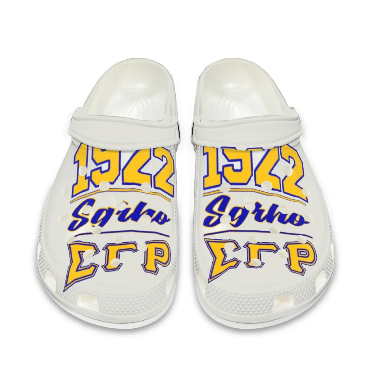 Sigma Gamma Rho Brand Designer Flat Sandals Women's Summer Outdoor Wear Non-slip Fashion Slippers Breathable Slides Sandalia