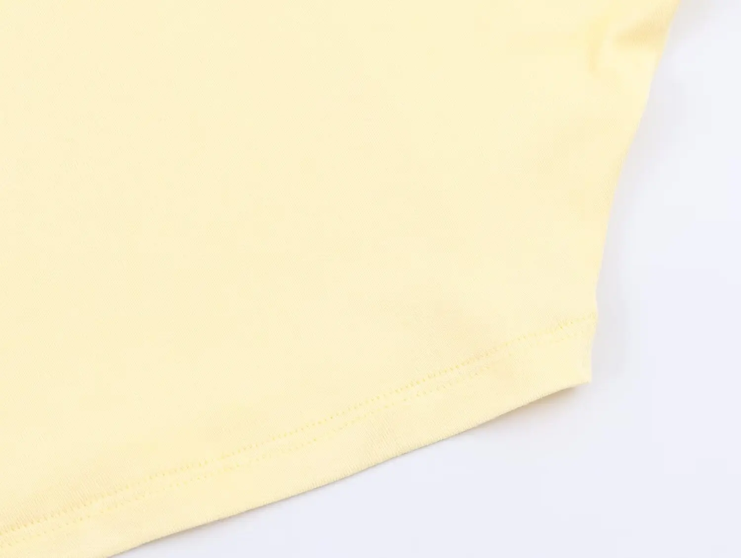 KONDALA Elegante hochgeschlossene asymmetrische Oberteile für Damen – Gelbe High-Street-Tops, Neu 2026 Sommermode, Romantische Urlaubs-Damenoberteile – Detail 9