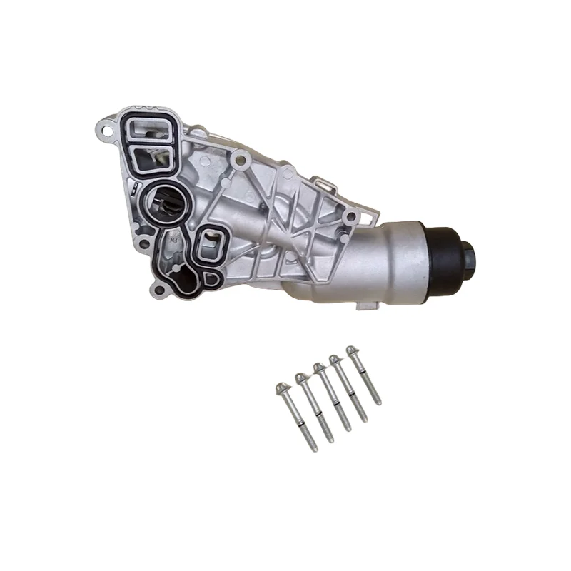 11428585235 Oil Cooler Assembly for BMW 2 Series F45 F46 X1 F48 X2 F39 MINI F56 F55 F54 Engine Oil Filter Housing