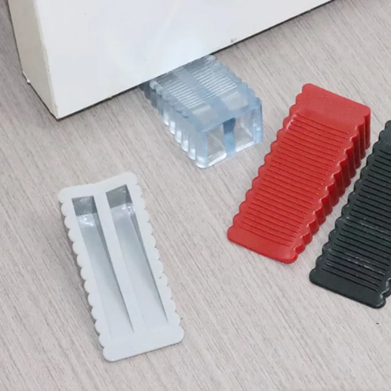 Door Stopper Silicone Door Stopper Silicone Door Stop Wedge: Reusable, Shock-Absorbent Safety Stoppers for Home and Offices, Ensures Anti-Collision Protections