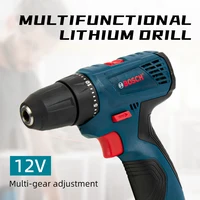 Bosch Professional Electric Drill GSR120-LI 12V Cordless Electric Hand Drill Multi-Functio n Home DIY Screwdriver Power Tools 1