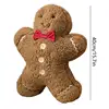 40cm Gingerbread Man Plush Pillow Cushion Gingerbread House Throw Pillow  Room Decor Plushies Children Birthday Christmas Gifts 6