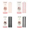 16/18/20Tips French Gel Nail Strips Patch Sliders Adhesive Waterproof Long Lasting Full Cover Gel Nail Stcikers UV Lamp Need 1