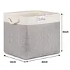 Classification Storage Basket Large Capacity 54L Storage Basket Toy Organizer Box with Handle Fabric FoldindDirty Clothes Basket 6