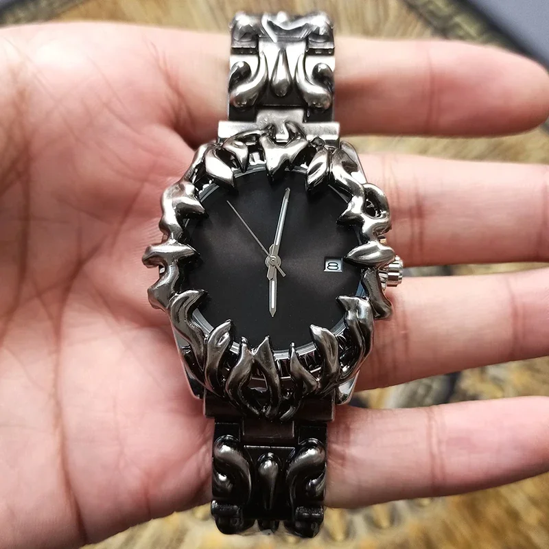 Classic Retro Claw alabaster Style Y2K Watches For Men