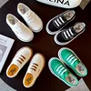 Spring/Autumn New Children Shoes Kids Canvas Shoes Colorful Korean Sneakers Boys Soft Soles Girls Shoe Zapatillas Tenis 2