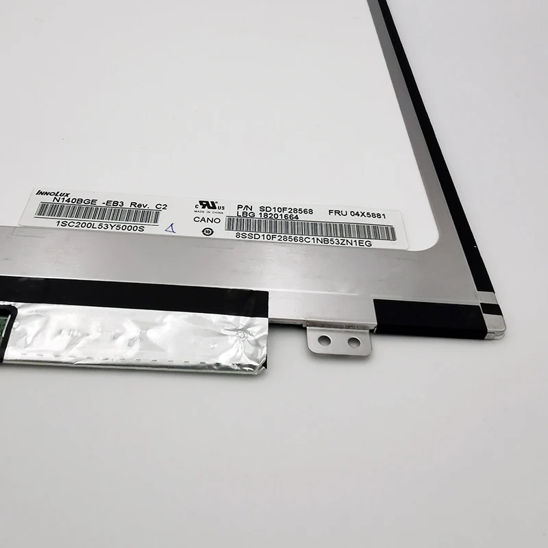 Elitebook Tela Lcd do Portátil 14 Polegadas 840 g3 Tela Conduzida 30pin 1366x768 Magro hp - Imagem 4