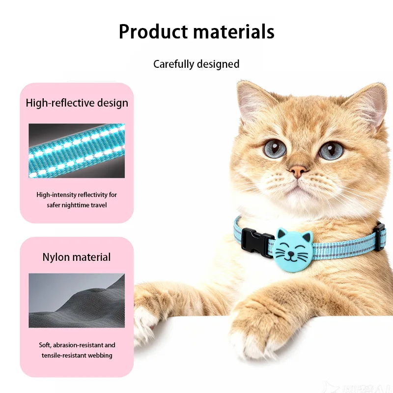 AirTag GPS Pet Tracker Collar 5