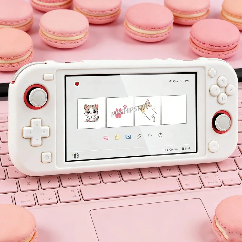 Silicone Protective Skin Cover for Switch Lite - Enhanced Grip and Durability