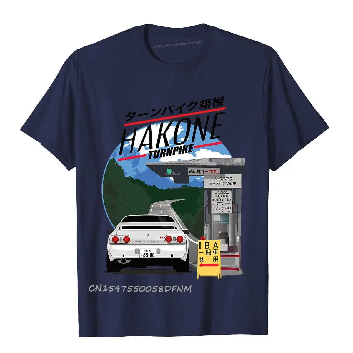 Family Men Top T-shirts hakone dana gill 3D Printed Tops T Shirt Cotton  Crazy   gillnavy