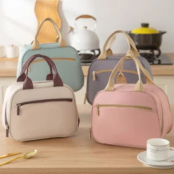 Borsa termica alla moda, borsa per il pranzo, borsa Bento, porta il pranzo al lavoro o alla scuola, borsa, borsa termica in foglio di alluminio spesso