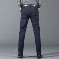 Men Casual Pants Formal Social Streetwear Pencil Trouser For Men's Business Office Workers Wedding Straight Suit Pants Hot Sale 3