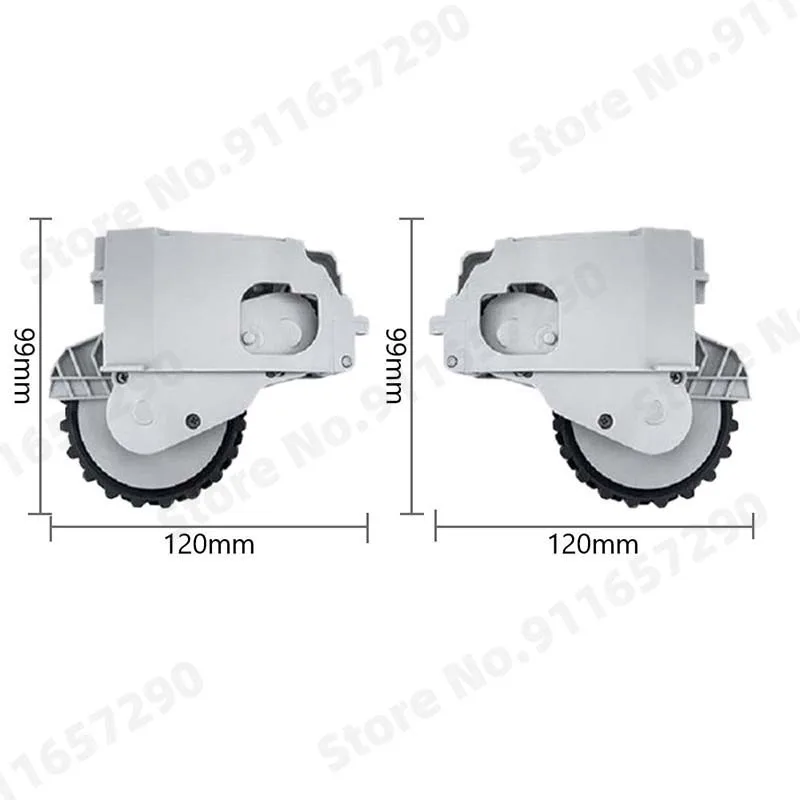 For Original Xiaomi Mijia 1C 2C STYTJ01ZHM Left And Right Wheels Parts Universal Wheel Motor Robotic Vacuum Cleaner Accessories