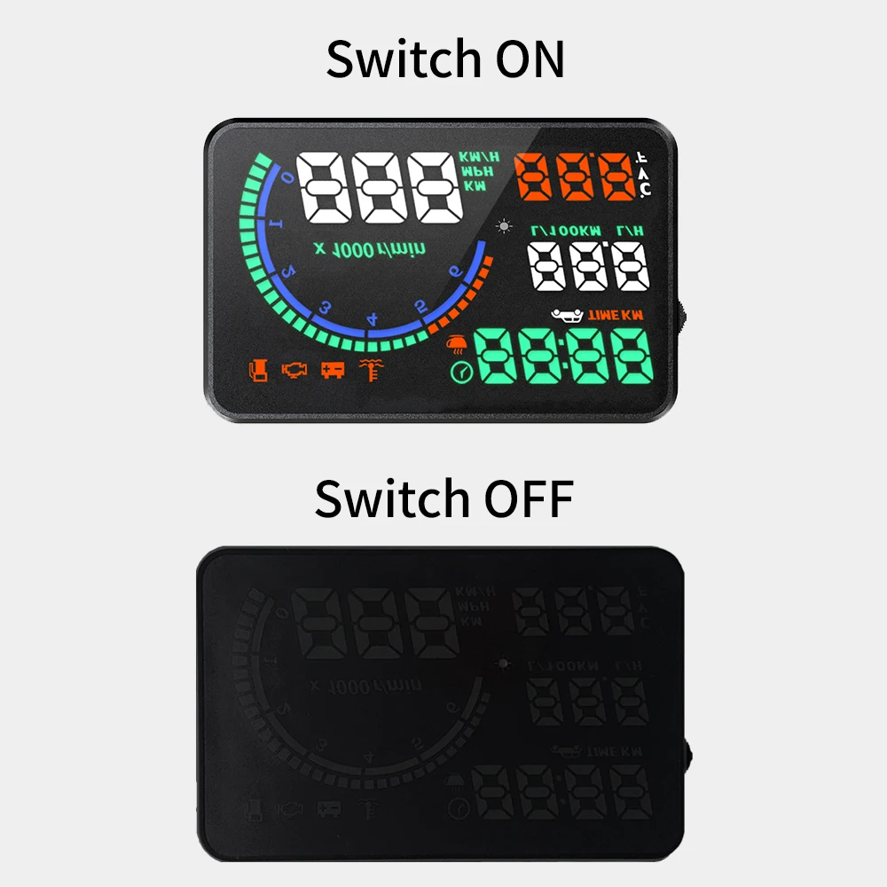 KWHUD HUD OBD2  ÷ ӵ, RPM Ʈ   ,  , , Ƽ ָ ڵ 2008-2024