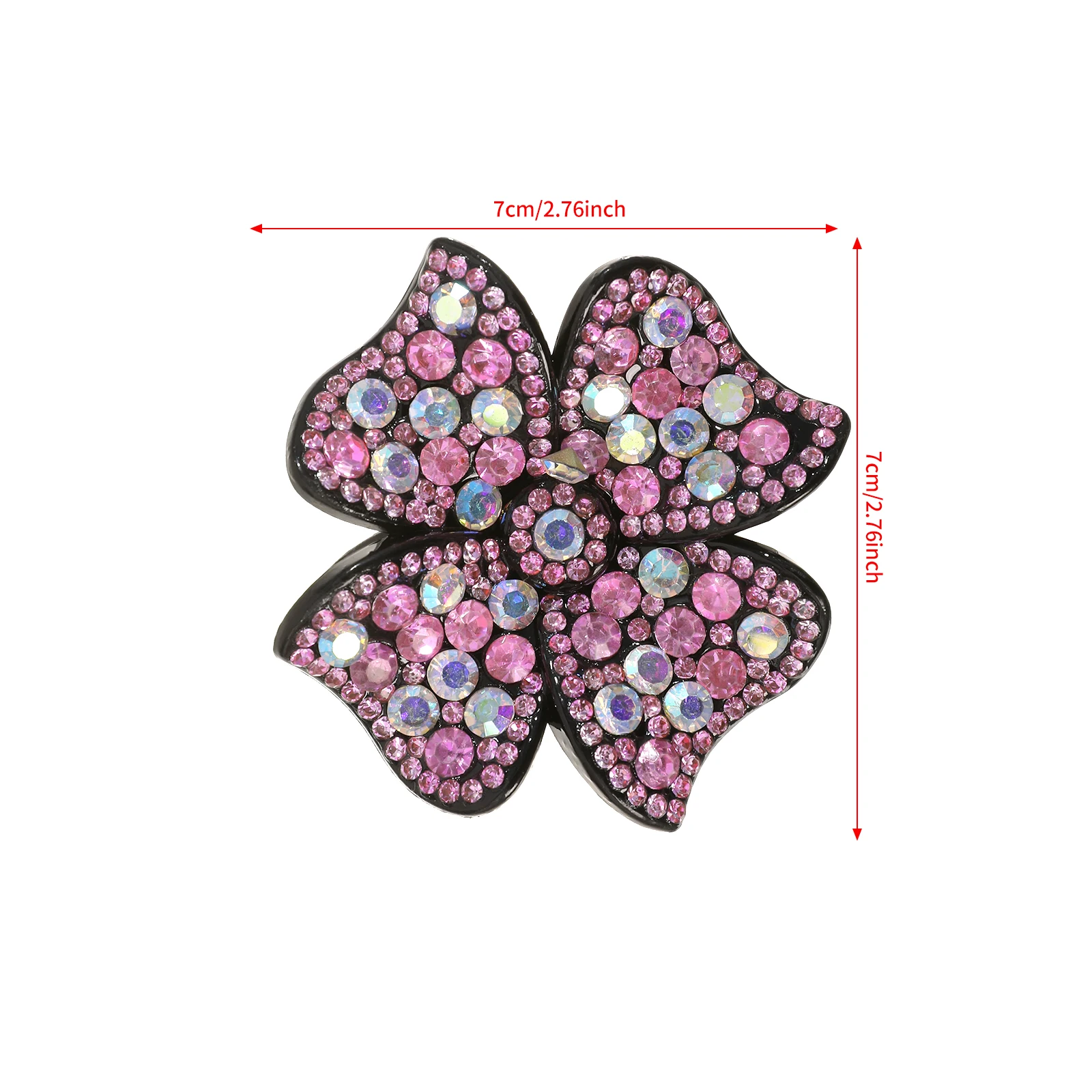 1pc Diamond Flower Women Hair Claw Clip Plastic Shark Clips Temperament Girls Fashion Barrettes Elegant Ladies Headpiece