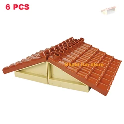 Deluxe Architectural Building Blocks Set for Kids - Educational Toy with Accessories (Double side roof)