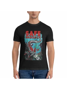 Футболка для видеоигр Subnautica, безопасная футболка, милые топы, Мужская футболка с графическим рисунком