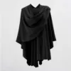 2024 Women'S Shawl Wraps Open Front Poncho Cape Oversized Shawls Casual Cardigan For Fall Winter Womens Scarfs Lightweight 3